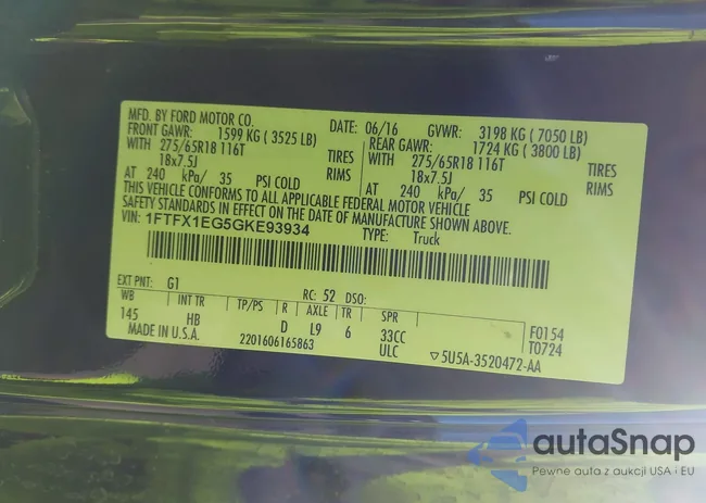 1FTFX1EG5GKE93934: 44451972