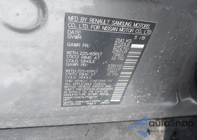 KNMAT2MVXLP531294: 44452216