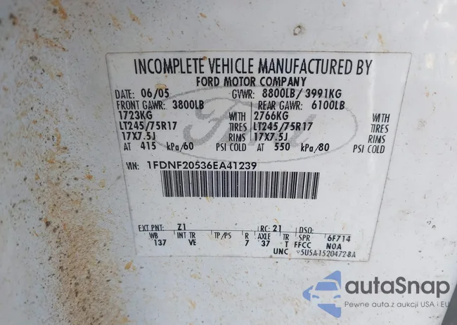 1FDNF20536EA41239: 44452314