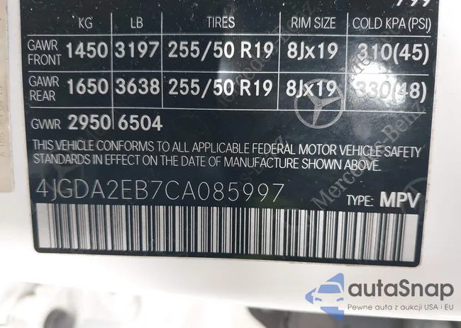 4JGDA2EB7CA085997: 44452778