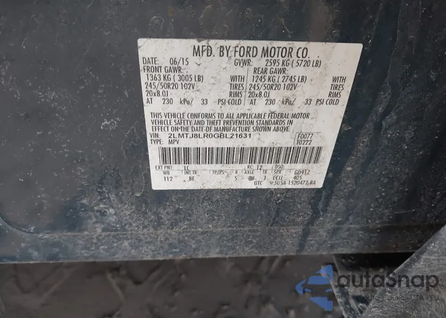 2LMTJ8LR0GBL21631: 44452801