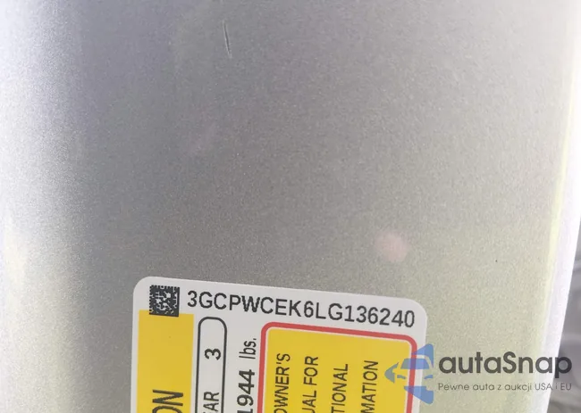 3GCPWCEK6LG136240: 44452991