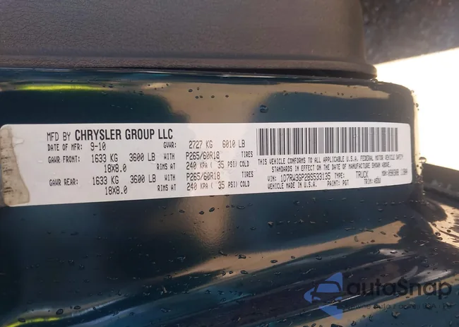 1D7RW3GP2BS533135: 44453018