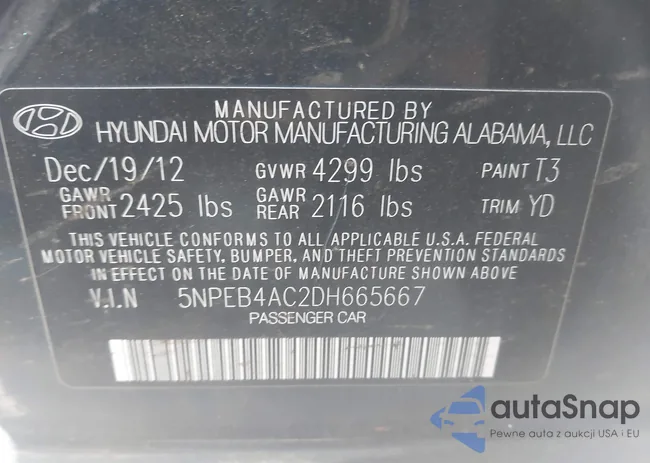 5NPEB4AC2DH665667: 44453286