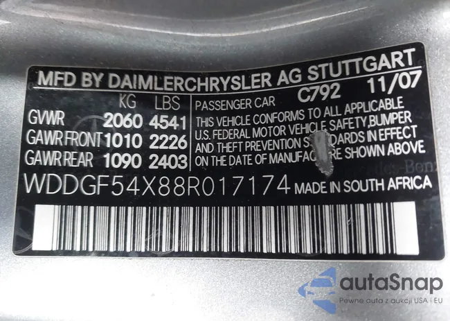 WDDGF54X88R017174: 44452383