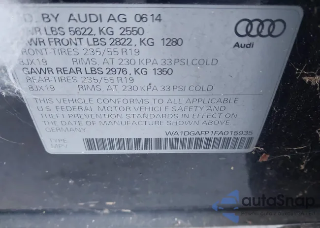 WA1DGAFP1FA015935: 44452671