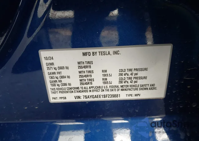 7SAYGAEE1SF239881: 44453369