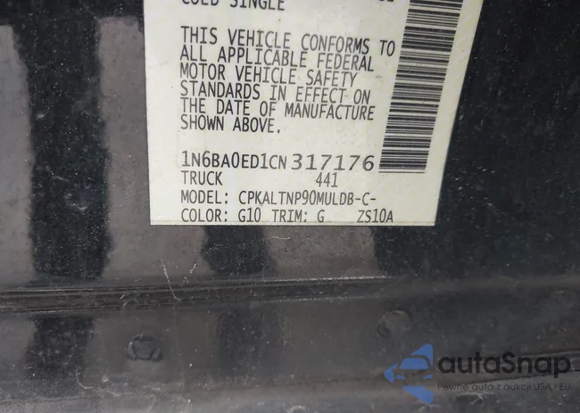 1N6BA0ED1CN317176: 44453597