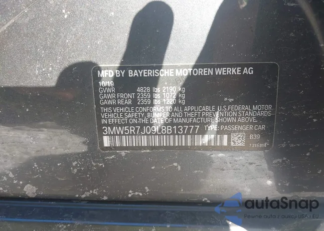 3MW5R7J09L8B13777: 44453679