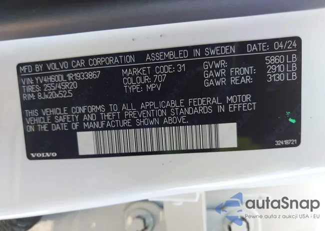 YV4H60DL1R1933867: 44454760