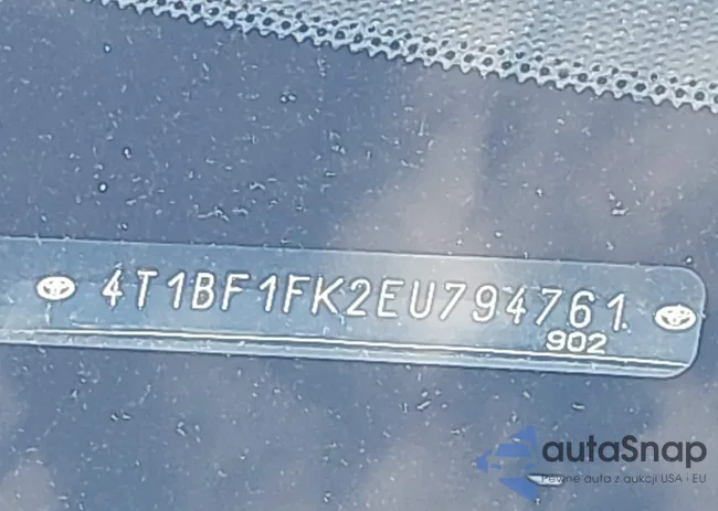 4T1BF1FK2EU794761: 44455229