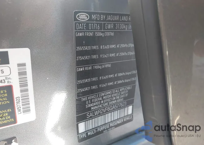 SALWR2VF6GA577623: 44455235