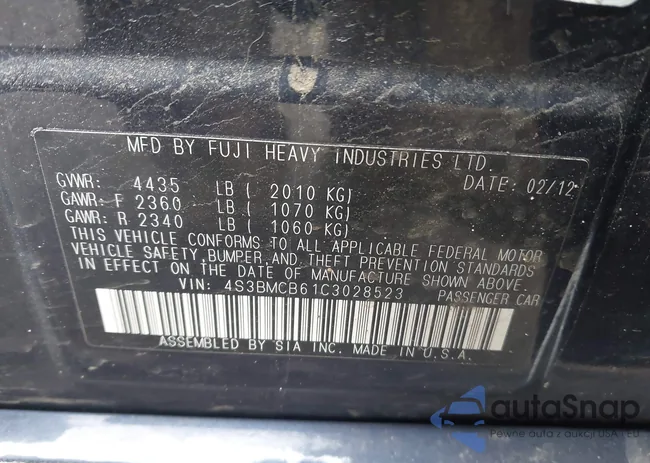 4S3BMCB61C3028523: 44454478