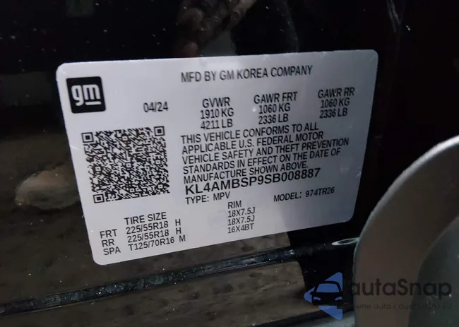 KL4AMBSP9SB008887: 44454604