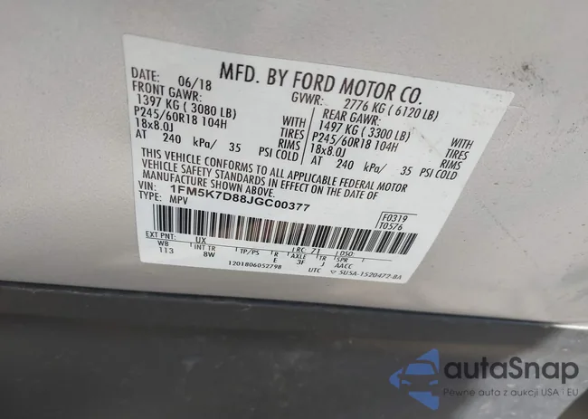 1FM5K7D88JGC00377: 44456066