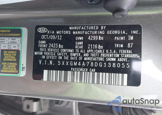 5XXGM4A78DG138055: 44456254