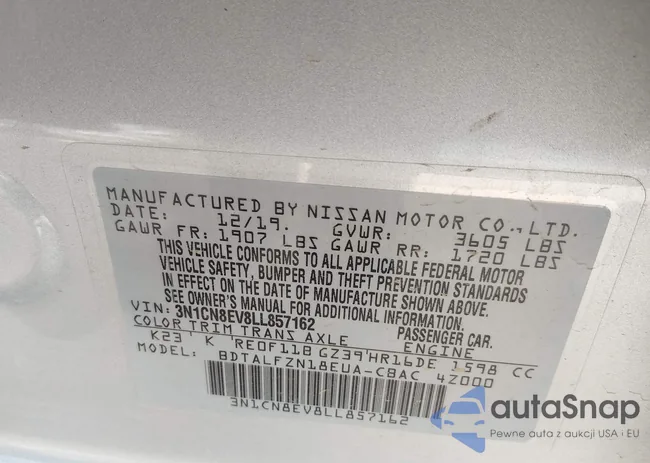 3N1CN8EV8LL857162: 44456841