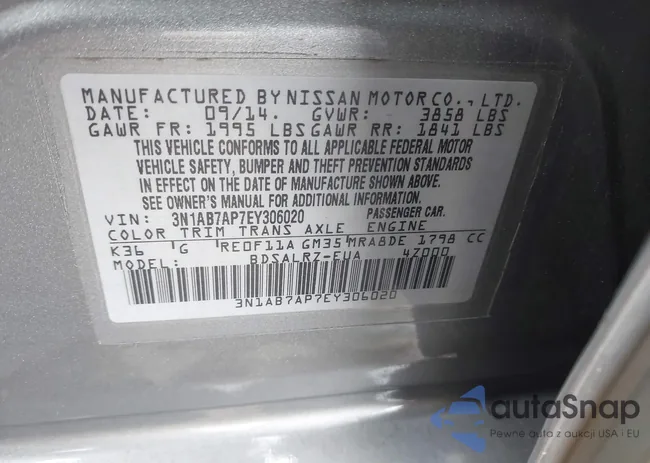 3N1AB7AP7EY306020: 44457235