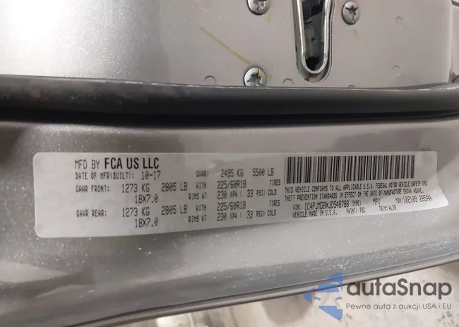 1C4PJMDBXJD548788: 44456570