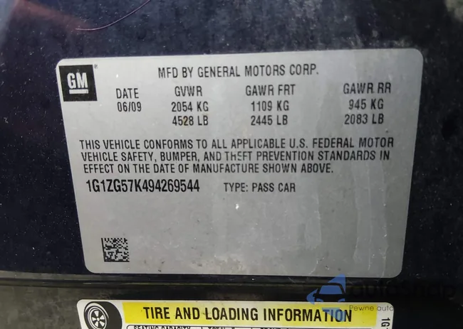 1G1ZG57K494269544: 44456724