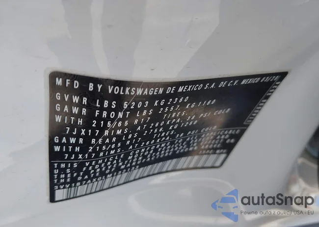 3VV1B7AX0LM132133: 44458044