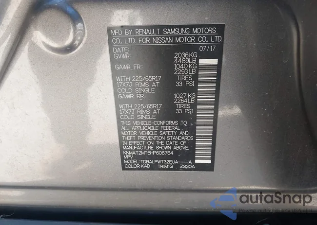 KNMAT2MT5HP606764: 44457515