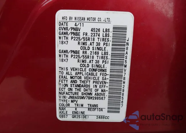 JN8AS5MV7BW298567: 44458808