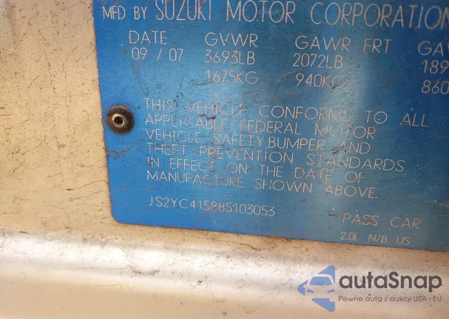 JS2YC415885103053: 44458826