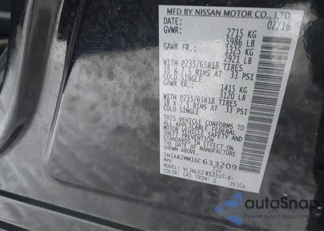 5N1AR2MM1GC633209: 44458947