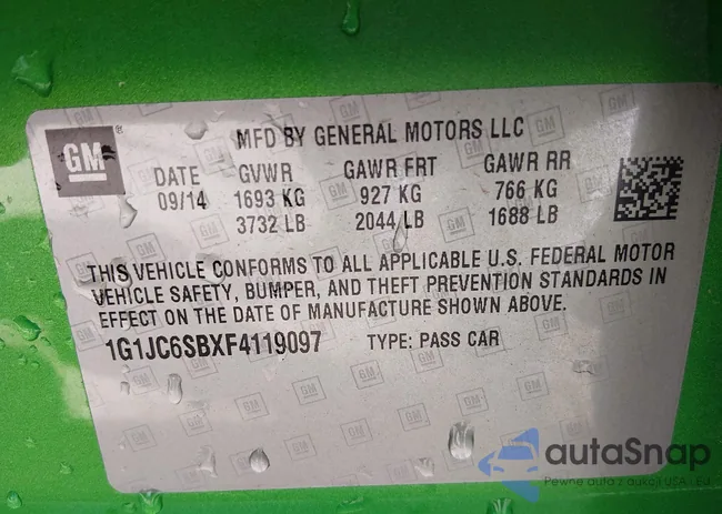 1G1JC6SBXF4119097: 44459222