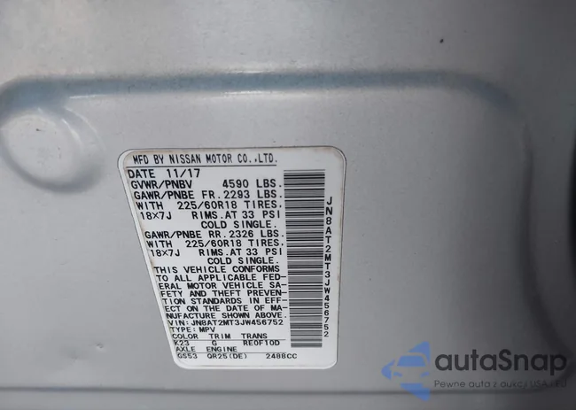 JN8AT2MT3JW456752: 44459250