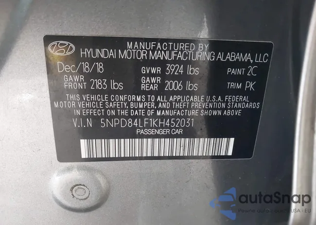 5NPD84LF1KH452031: 44459269