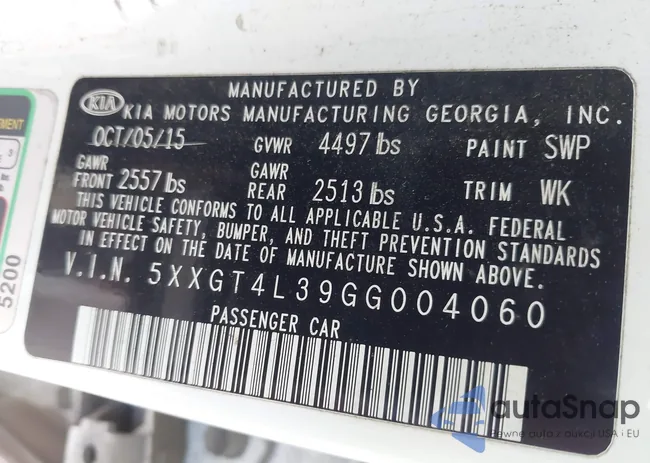 5XXGT4L39GG004060: 44458531