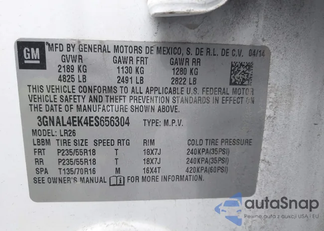 3GNAL4EK4ES656304: 44459736