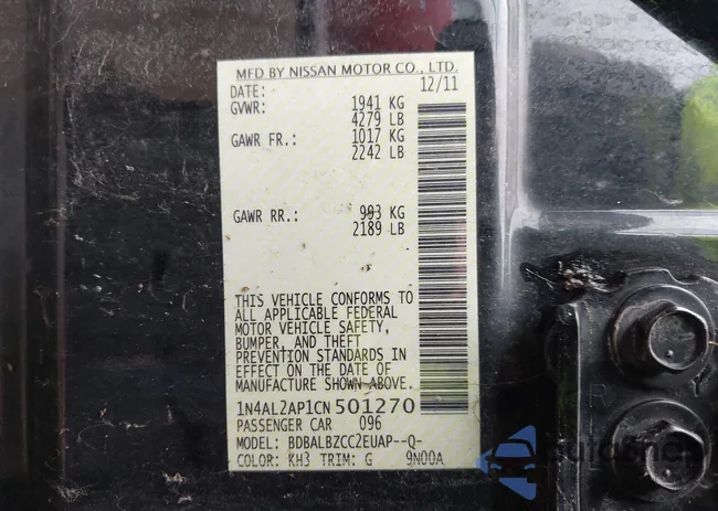 1N4AL2AP1CN501270: 44459901