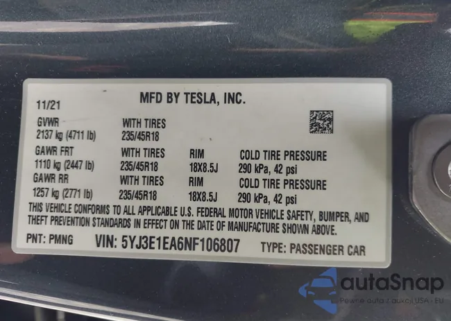 5YJ3E1EA6NF106807: 44459934