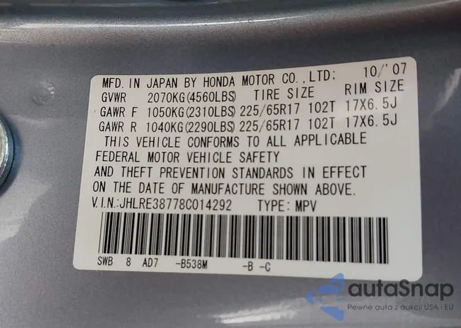 JHLRE38778C014292: 44459984