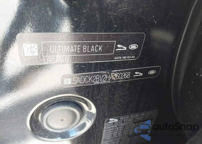 SADCK2BV2HA060268: 44460045