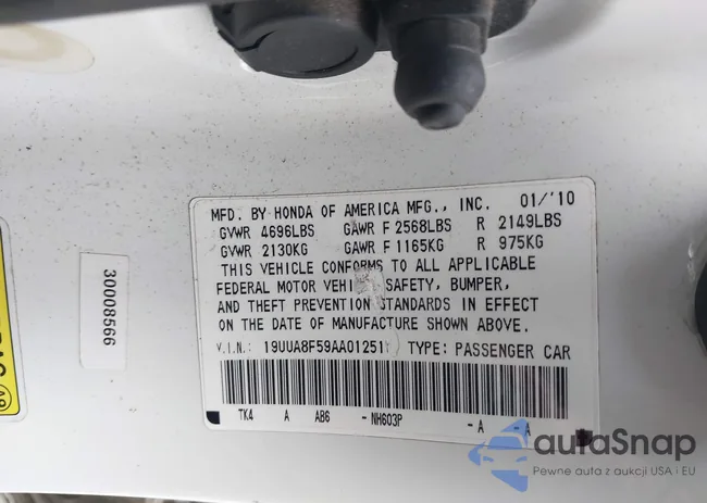 19UUA8F59AA012516: 44460101