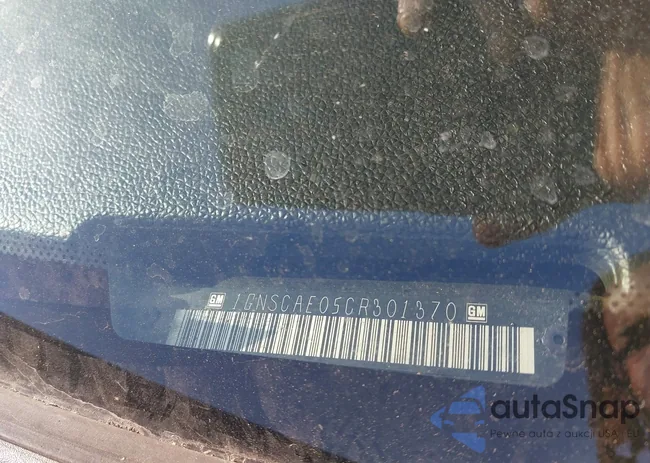 1GNSCAE05CR301370: 44460146