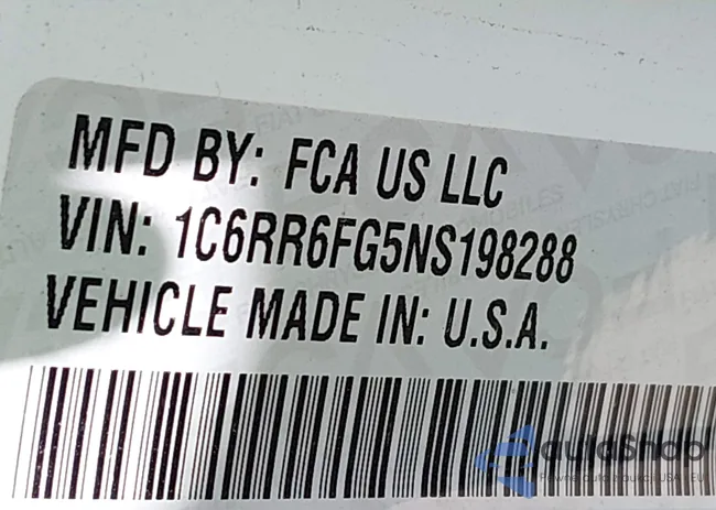 1C6RR6FG5NS198288: 44460163