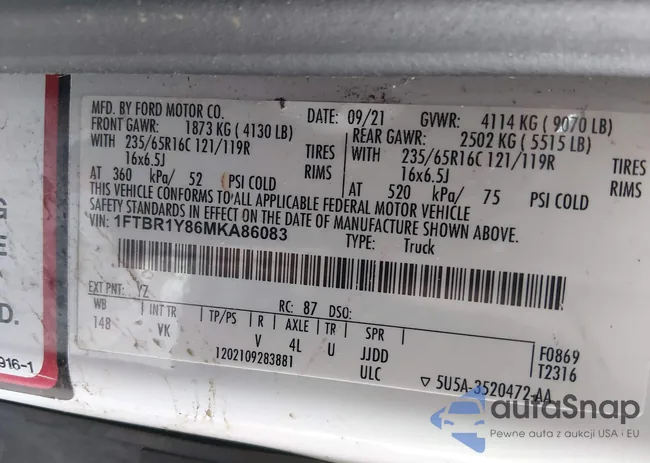 1FTBR1Y86MKA86083: 44460191