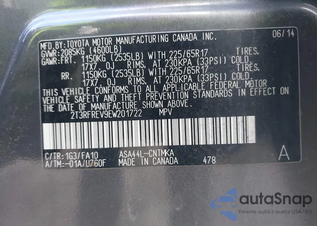 2T3RFREV9EW201722: 44460234