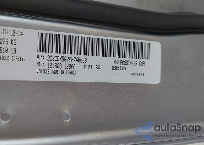 2C3CDXBG7FH748063: 44459365