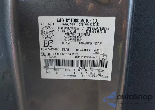 1FTFX1EF6EFB21242: 44459380