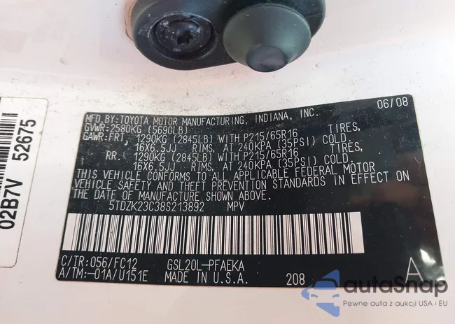 5TDZK23C38S213892: 44459382