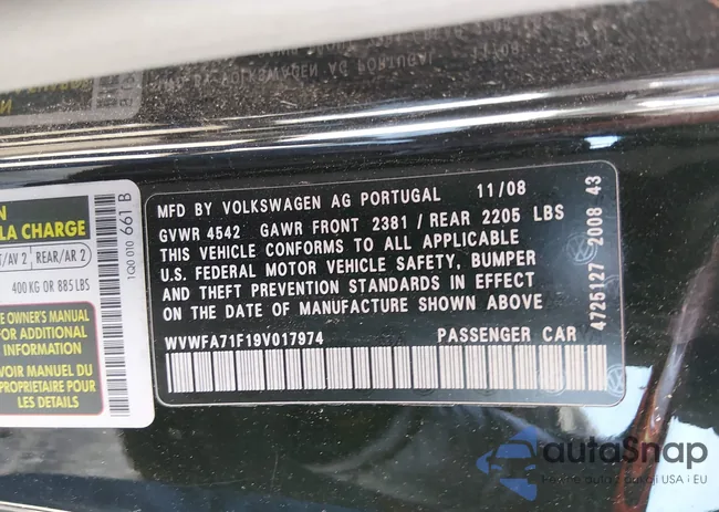 WVWFA71F19V017974: 44459505