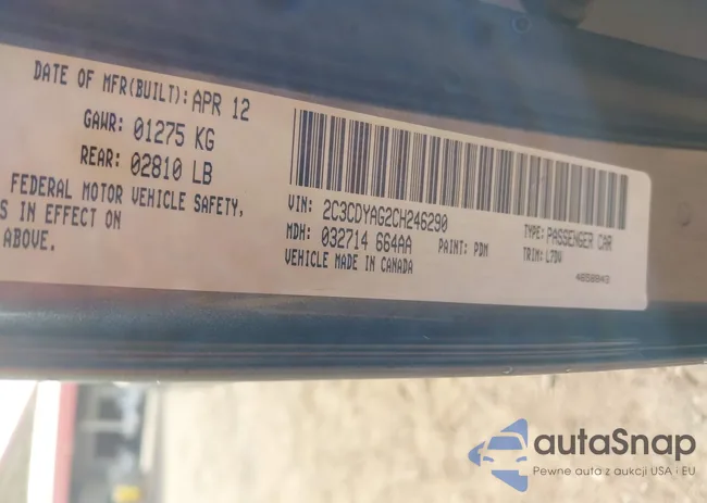 2C3CDYAG2CH246290: 44459522