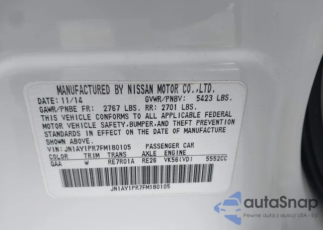 JN1AY1PR7FM180105: 44460882