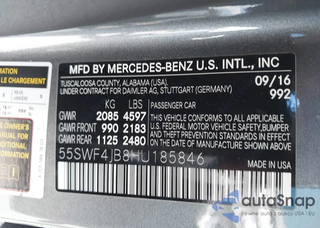 55SWF4JB8HU185846: 44460888